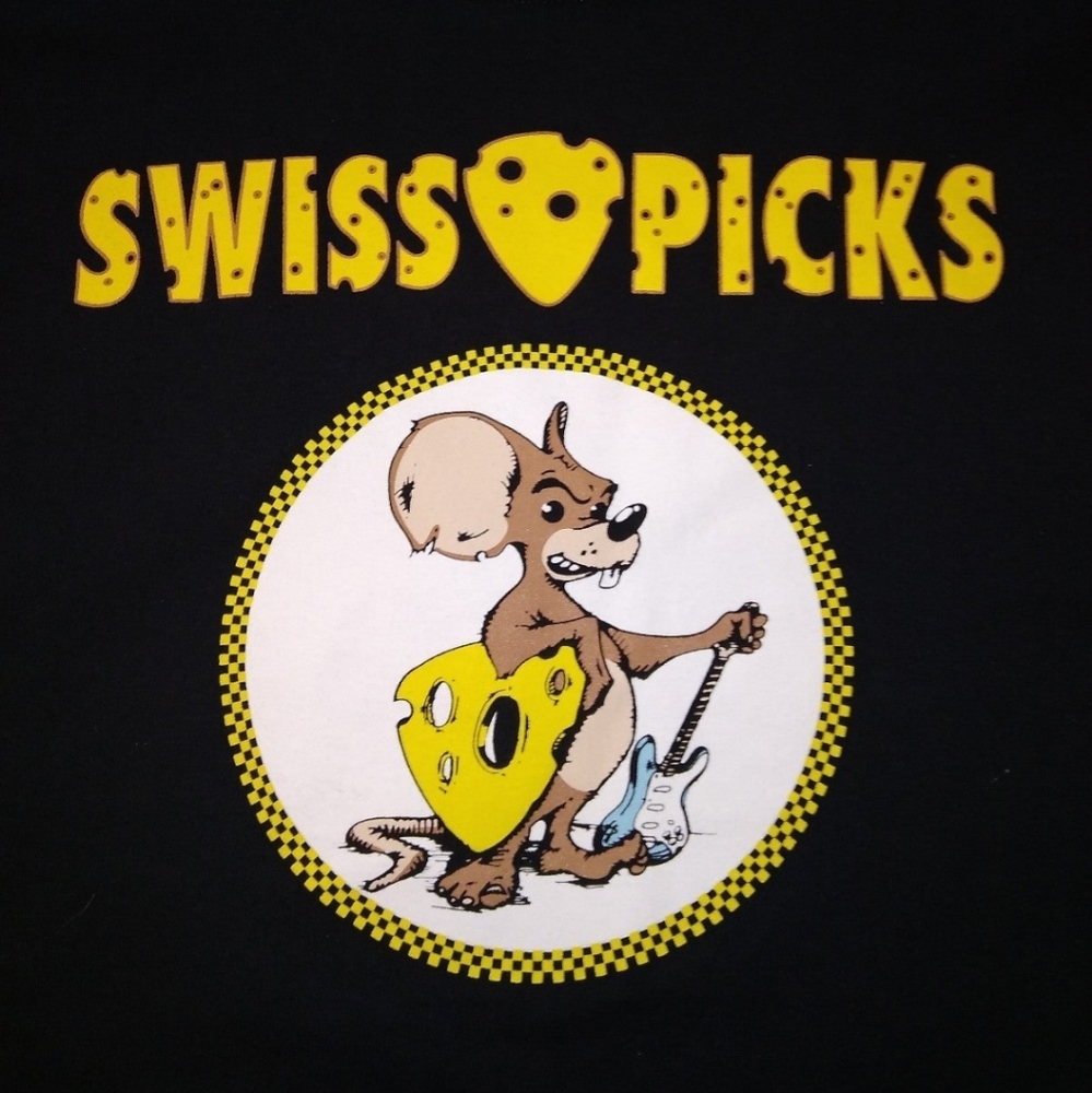 Swiss Picks Guitar Picks Shirt With Pick
